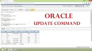 Oracle Tutorial - Update Statement