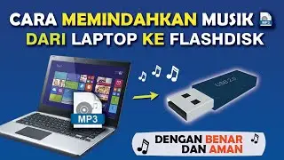 ✅ Mudah ! Cara Memindahkan Lagu dari Laptop Ke Flashdisk | Pindah File Komputer Ke Flashdisk