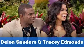 The Love Between Deion Sanders & Tracey Edmonds! II STEVE HARVEY