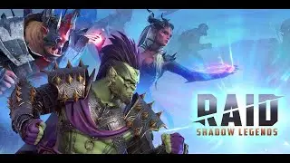 Стрим-Raid Shadow Legends Клан Топинамбур Клановая война,взрываем шарды 