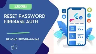 Flutter Firebase Authentication - Reset Password | Forgot Password