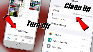 How To Stop Auto Upload Photos in iCloud | How To Free Up iCloud Storage Photos |