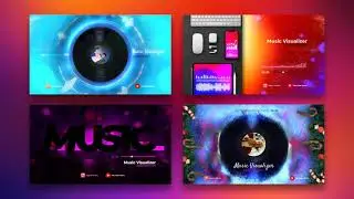 Modern Audio Visualizers Pack - After Effects Template