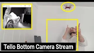 Streaming Tello's Bottom Camera with DJITelloPy and OpenCV | Python Drone Programming Tutorial