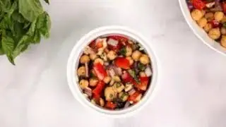 Simple Chickpea Salad