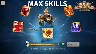 EDWARD OF WOODSTOCK MAX SKILLS AND 6 STARS!! - Rise of Kingdoms