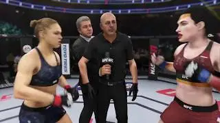 Ronda Rousey vs. Wonder Woman - EA Sports UFC 3 😍