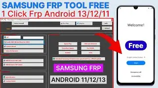 Samsung Frp Bypass 2024 ADB Enable Fail Android 13 12 11 One Click ADB Tool