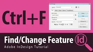 How to Use Find/ Change Feature in InDesign