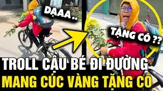 Troll cậu bé tặng HOA CÚC VÀNG cho cô giáo, thanh niên khiến dân tình SỢ CÁI KẾT | Tin Nhanh 3 Phút