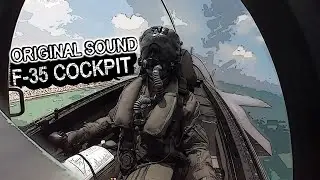 Exclusive! F-35 Cockpit Camera | GoPro F-35 Lightening II | Cockpit View