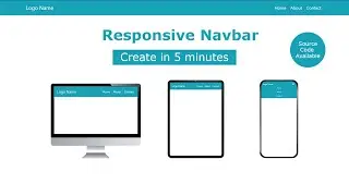 How to build navigation bar responsive navbar html css responsive navbar | Tarun Code