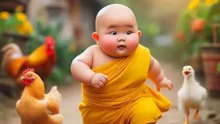 Little Monk So Cute 🥰🥰 // Cute baby #cute #little