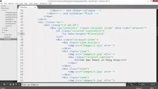 Bootstrap3 -  16 -  Добавление стилей в карусель