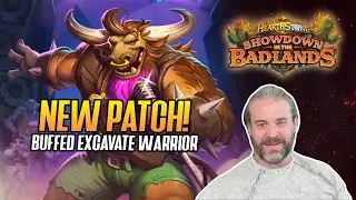 (Hearthstone) NEW PATCH! Buffed Excavate Warrior