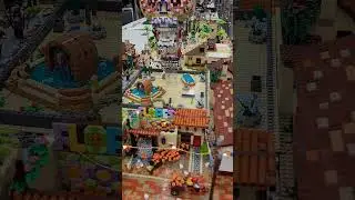 LEGO Small Town at 2023 Bricks Cascade LEGO Fan Expo