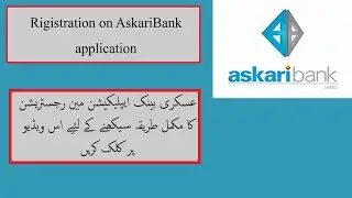 How to register on askari bank account / How to sign up on askari bank/How to sign in on askari bank