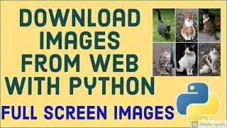 Download Full screen/Large Images with python from web