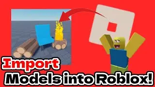 how to import 3d models into ROBLOX studio 2024!!! #robloxstudiotutorial