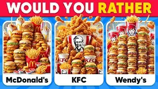 Would You Rather...?Junk Food Edition 🎂 🍫 🍨 Daily Quiz