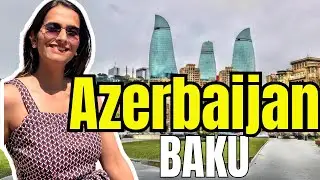 Azerbaijan travel vlog Baku Tourist Places Azerbaijan Trip from India 2024