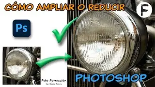 Cómo ampliar o reducir fotografías en Photoshop