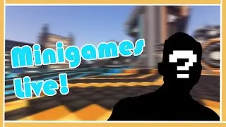 Minecraft minigames Live! (Face reveal) 🕹️