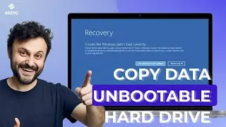 [Windows BSOD] How to Copy Data from Hard Drive of Broken Computer - Windows Blue Screen Crowdstrike