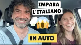 Impara l'Italiano in Auto (Vlog e lezione) | Driving in Italy: Car Vocabulary (sub ITA)🚗🚦