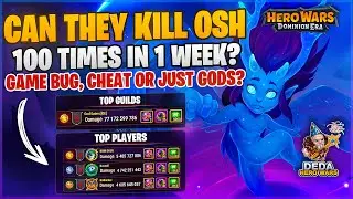 115 Billion damage vs Osh. Global record damage and game bugs. Hero Wars: Dominion Era