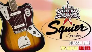 [Eng Sub] Fender Squier Classic Vibe 70’s Jaguar LRL 3TS electric guitar