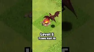 Dragon Level 1 to Max (Clash of Clans)