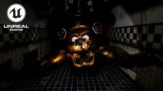 I Made Five Nights At Freddys in Unreal Engine 5 in 3 Hours!