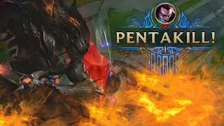 PENTAKILL YASUO || 1 vs 5
