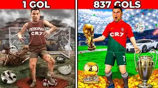 ⚽ passei de CRISTIANO RONALDO POBRE pra RICO no GTA 5!