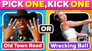 Pick One, Kick One - Most Popular Hits Songs 2010 - 2020 🎶 | Music Quiz