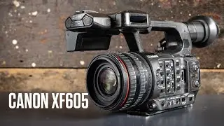 The Canon XF605 - A professional broadcast camcorder, built for the field