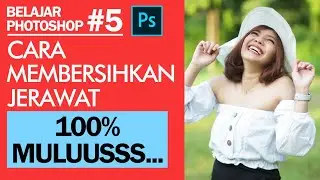 MULUS TANPA SKINCARE !!! - Cara Mudah Menghilangkan Jerawat (Tutorial Photoshop)