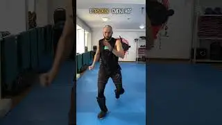 Техника: Фронт кик в прыжке✅ 