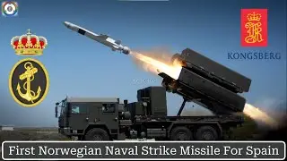 Delivery Of First Norwegian Naval Strike Missiles For Spanish Navy