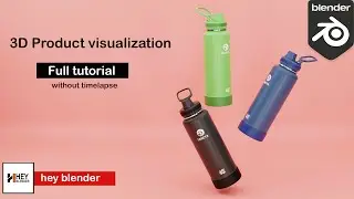 3D product visualization in blender|| 3D product visualization in blender-||blender tutorial