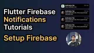 Part-1 Flutter Firebase Setup Easy & Quick || Flutter Firebase Notifications Tutorials In Hindi/Urdu