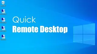 How to create remote desktop shortcut