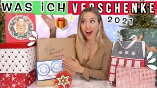 WAS ICH DIESES JAHR ZU WEIHNACHTEN VERSCHENKE - Weihnachtsgeschenke 2021 - Cali Kessy