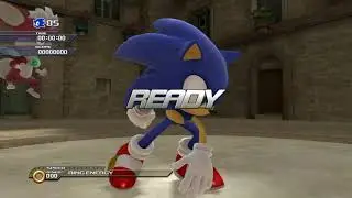 Xenia Xbox 360 Emulator - 60FPS Sonic Unleashed - Semi Speedrun Rooftop Run Act 1