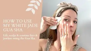 How to use my White Jade large Gua Sha