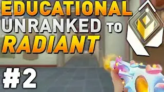 VALORANT UNRANKED to RADIANT with Educational Commentary #2 - Abusing No Sentinel Comps