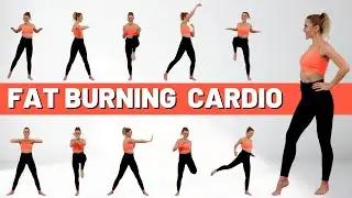 🔥30 Min FAT BURNING CARDIO for WEIGHT LOSS🔥KNEE FRIENDLY🔥NO SQUATS/LUNGES🔥NO JUMPING🔥NO REPEATS🔥