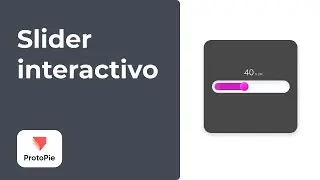 Como crear un slider interactivo en Protopie!
