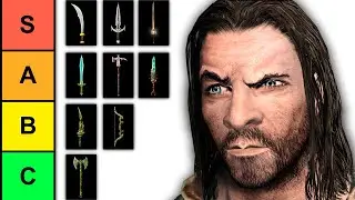 Ranking Every Unique Weapon In Skyrim